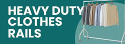Heavy Duty Clothes Rails