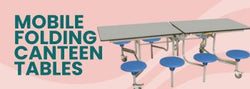 Mobile Folding Canteen Tables