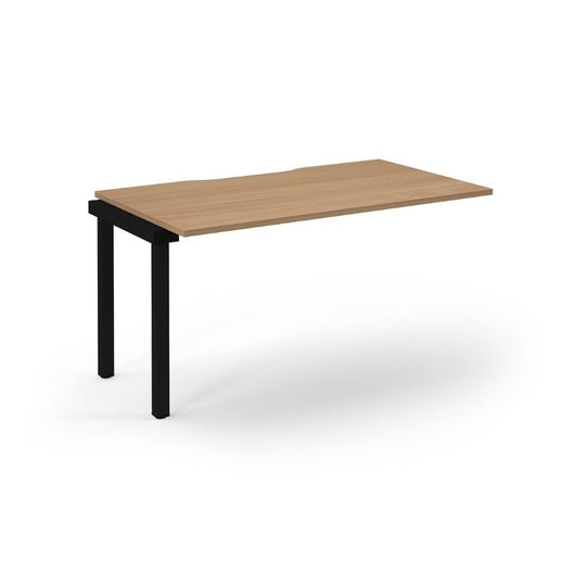 Single Straight Leg Add-On Desk 1400mm (Requires Starter)