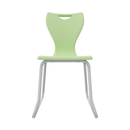 Apple Green Anti-Tilt Skid-Base Senior School Chair - Size 6 - 14+ Years