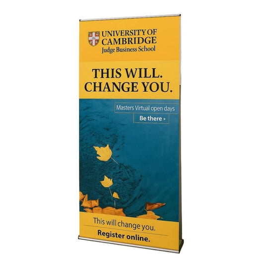 Premium Double Sided Roller Banner Stand 1200mm (TWRB1200) | Hardware Only