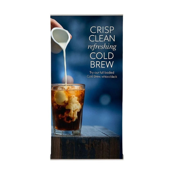 Premium Roller Banner Stand 1200mm with Print (PRB1200G)