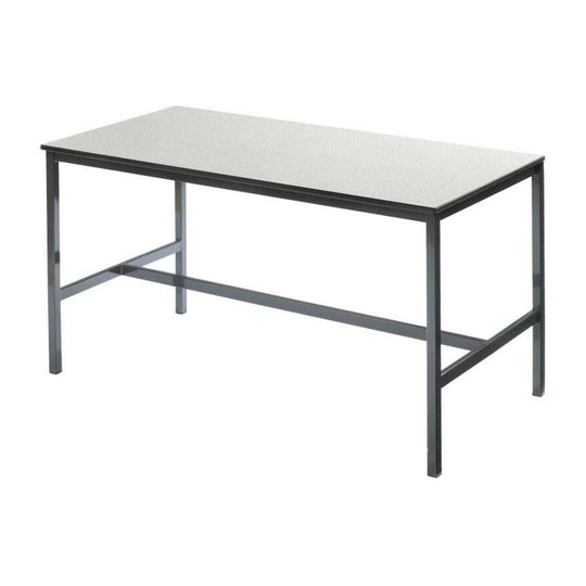 Fully Welded Rectangular Laboratory Table with PU Edge - 1500mm x 750mm