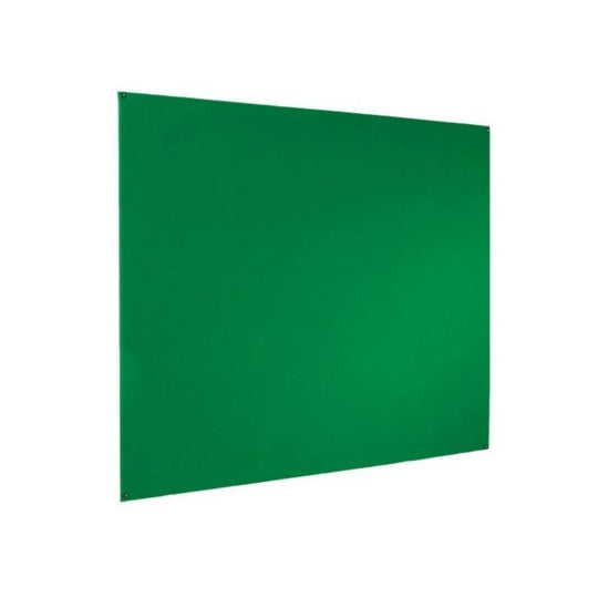 Unframed Fire Resistant Noticeboard - 2400mm x 1200mm | Green Felt Class B