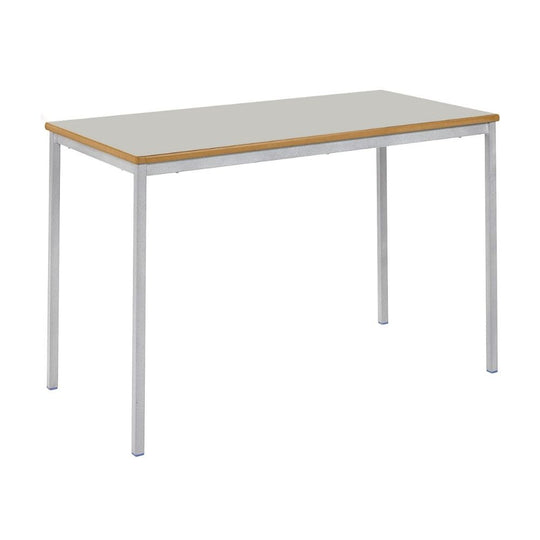 Fully Welded Rectangular Table with MDF Bullnose Edge - 1200mm x 600mm