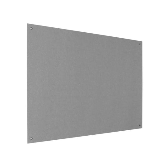 Unframed Fire Resistant Noticeboard - 2400mm x 1200mm | Grey Felt Class B