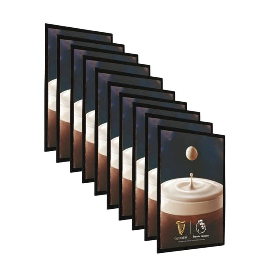 Pack of 10 A1 Black Poster Snap Frame (SFA1B) | Bulk Buy