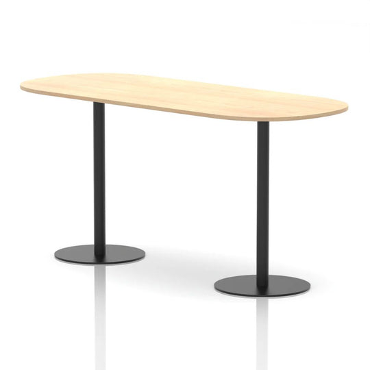 8-Person Boardroom Table on 1145mm Tall Bistro Legs