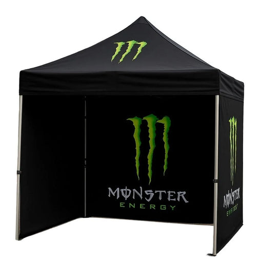 Promotional Pop-Up Gazebo Kit - 3m x 3m - 3 Printed Walls & Concrete Weights
