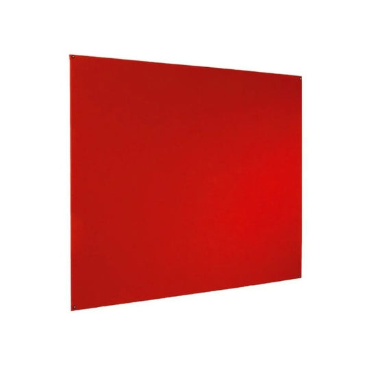 Unframed Fire Resistant Noticeboard - 2400mm x 1200mm | Red Felt Class B