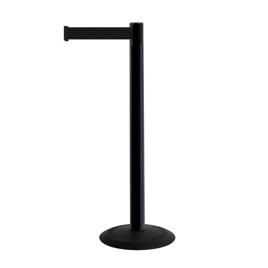 Tensabarrier Popular Black Queue Post 2.3m (BQT359)