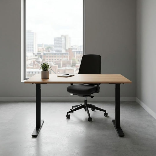 Electric Sit-Stand Desk 1200mm Twin Motor (UK Made)