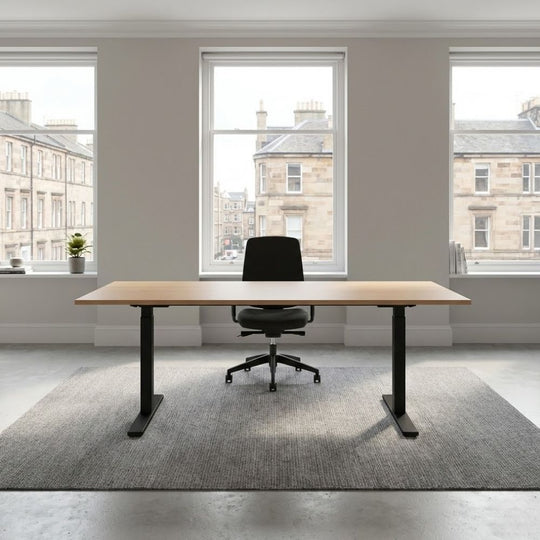 Electric Sit-Stand Desk 1600mm Twin Motor (UK Made)