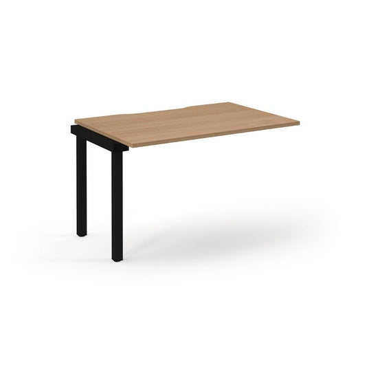 Single Straight Leg Add-On Desk 1200mm (Requires Starter)